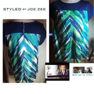 Joe Zee New Knit Tunic Top Size L
